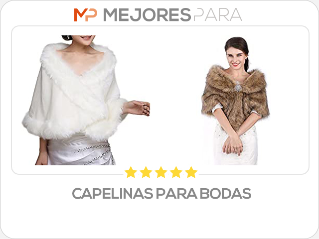 capelinas para bodas