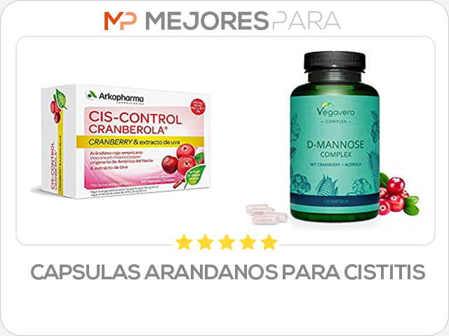 capsulas arandanos para cistitis