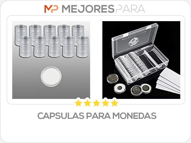 capsulas para monedas