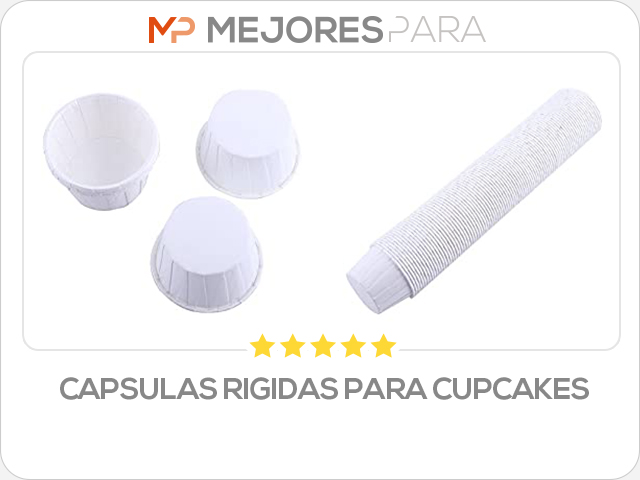 capsulas rigidas para cupcakes