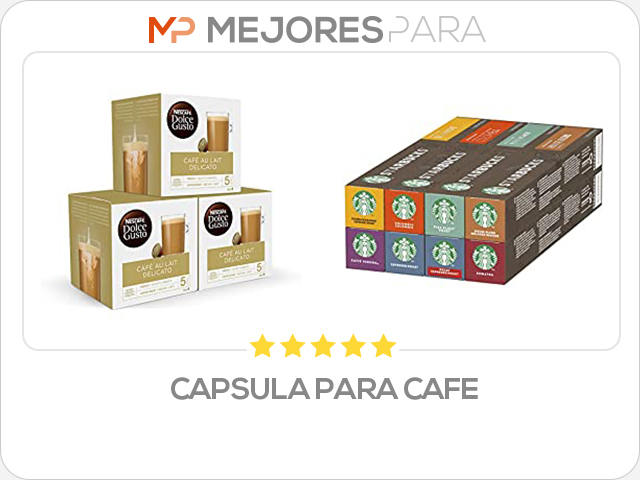 capsula para cafe