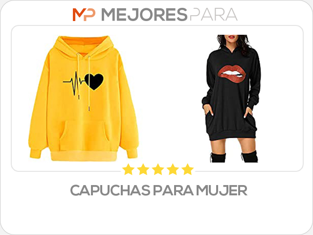 capuchas para mujer