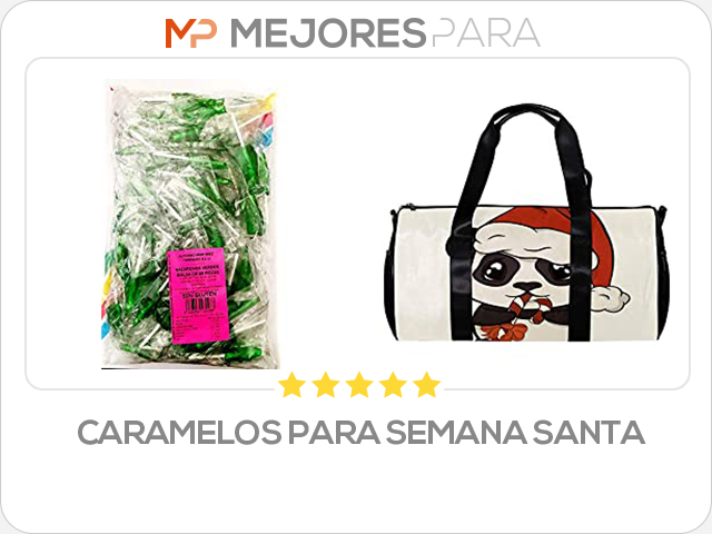 caramelos para semana santa