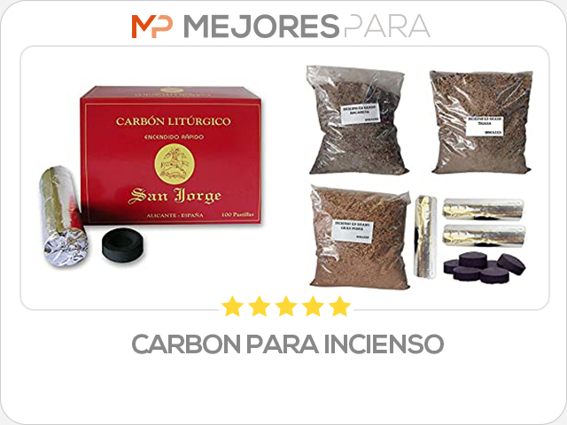 carbon para incienso