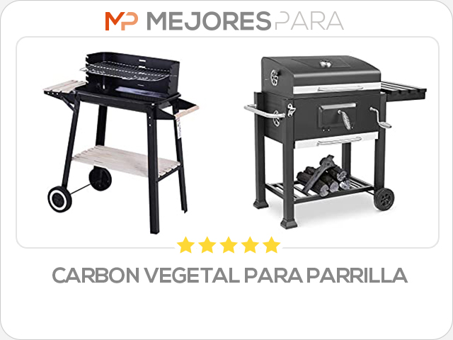 carbon vegetal para parrilla