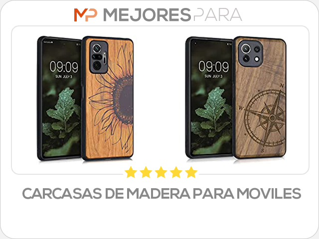 carcasas de madera para moviles