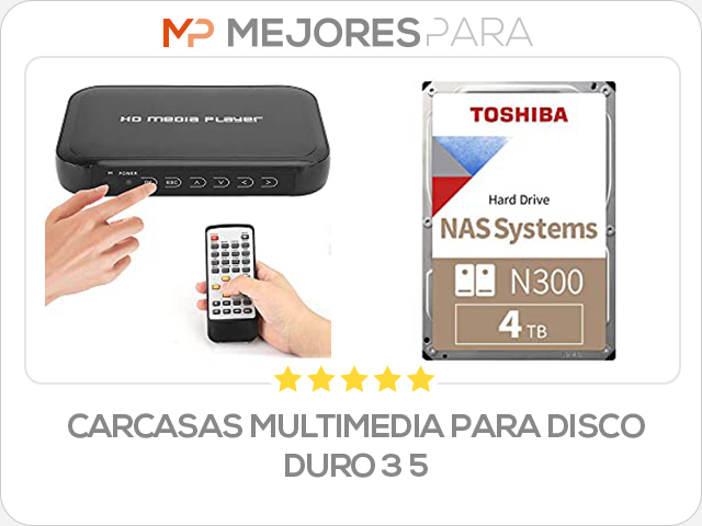 carcasas multimedia para disco duro 3 5