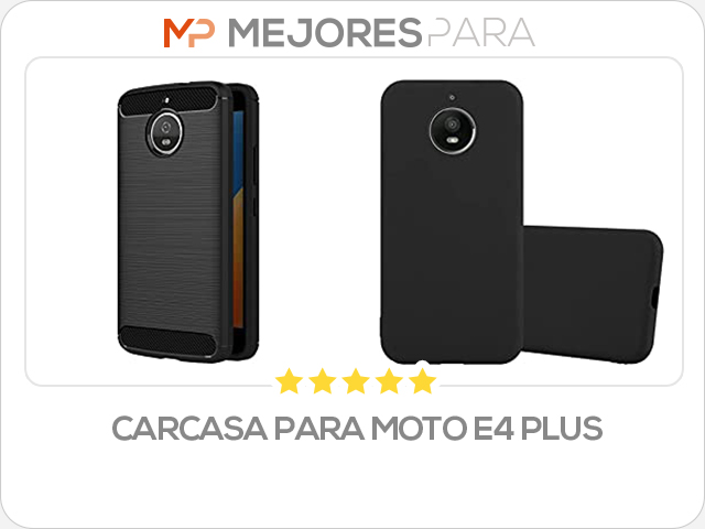 carcasa para moto e4 plus