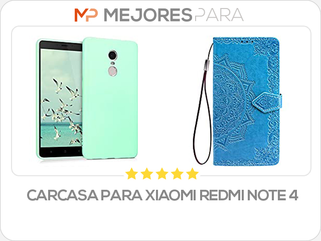 carcasa para xiaomi redmi note 4