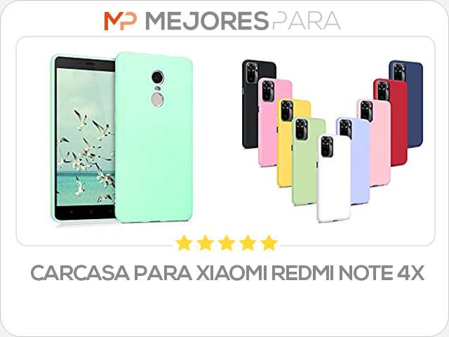 carcasa para xiaomi redmi note 4x