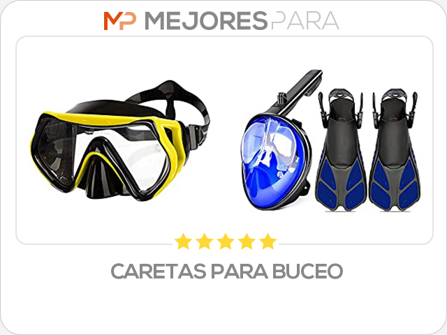 caretas para buceo