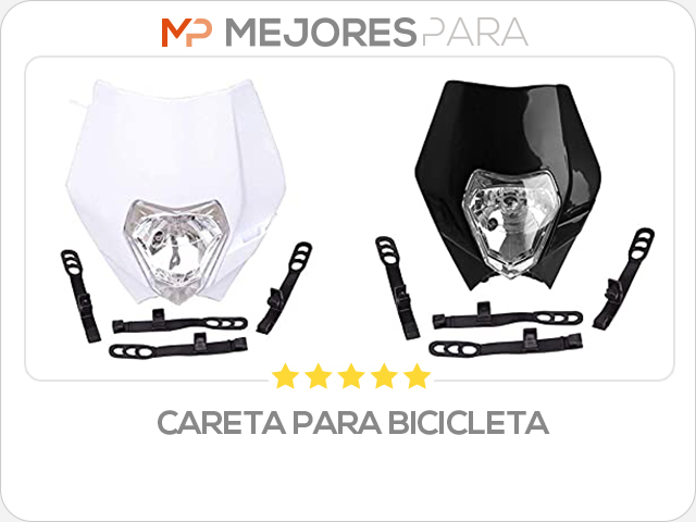 careta para bicicleta