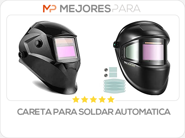 careta para soldar automatica