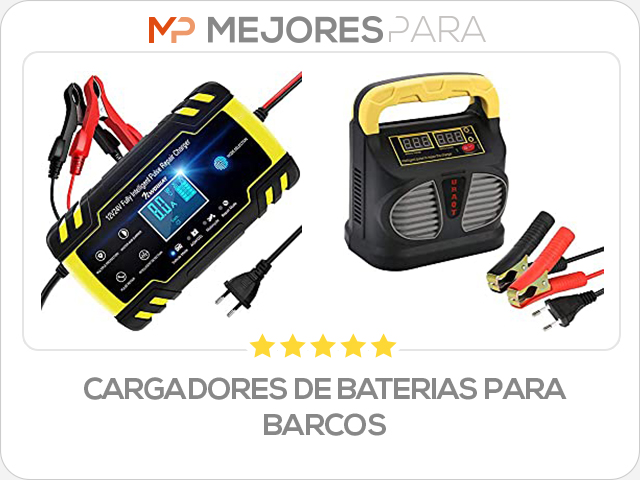 cargadores de baterias para barcos