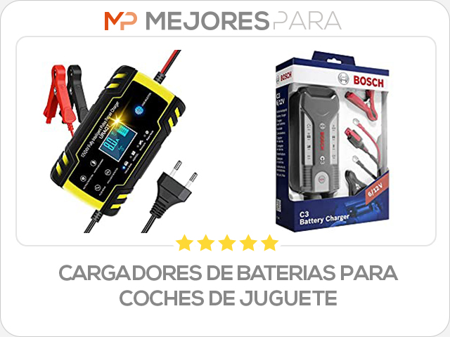 cargadores de baterias para coches de juguete