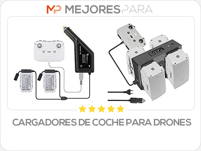 cargadores de coche para drones