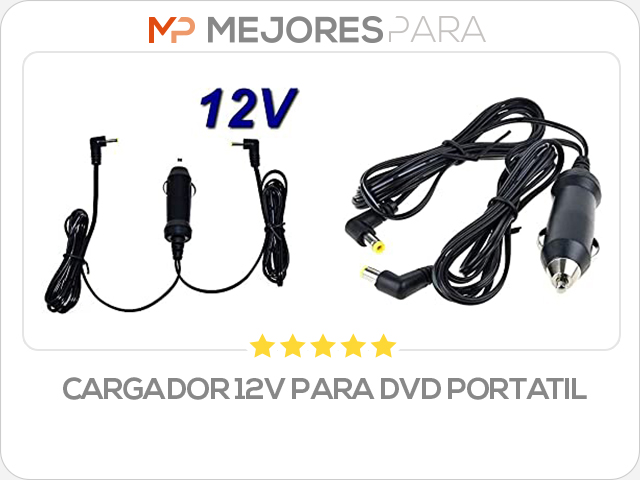 cargador 12v para dvd portatil