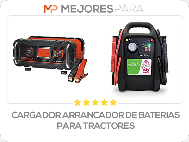 cargador arrancador de baterias para tractores