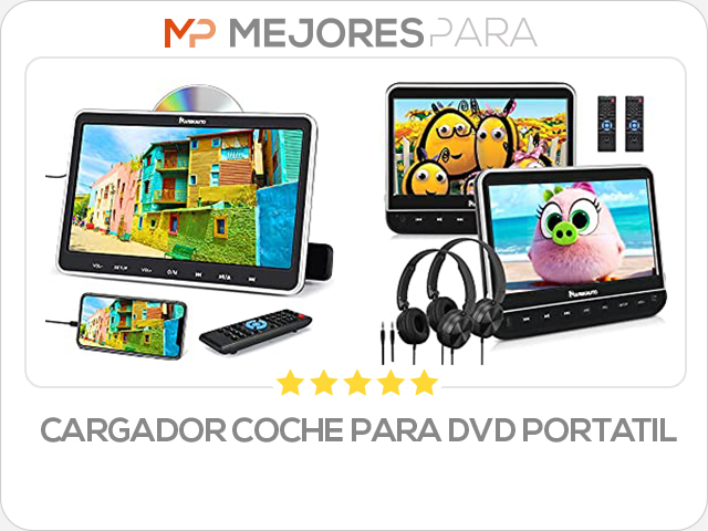 cargador coche para dvd portatil