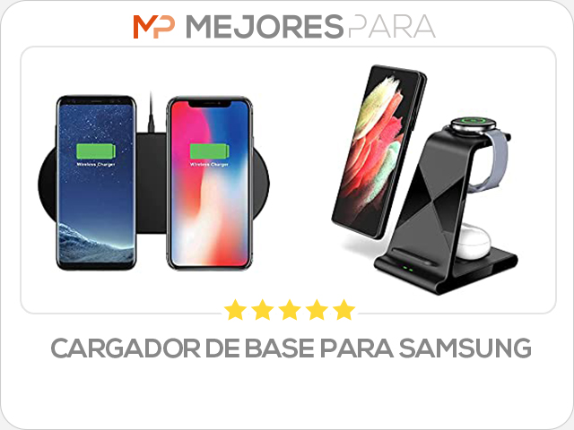 cargador de base para samsung