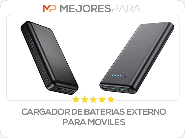 cargador de baterias externo para moviles