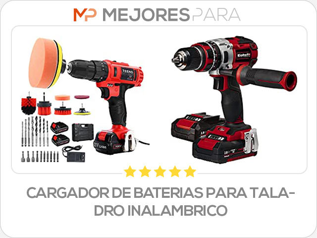 cargador de baterias para taladro inalambrico