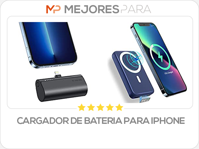 cargador de bateria para iphone