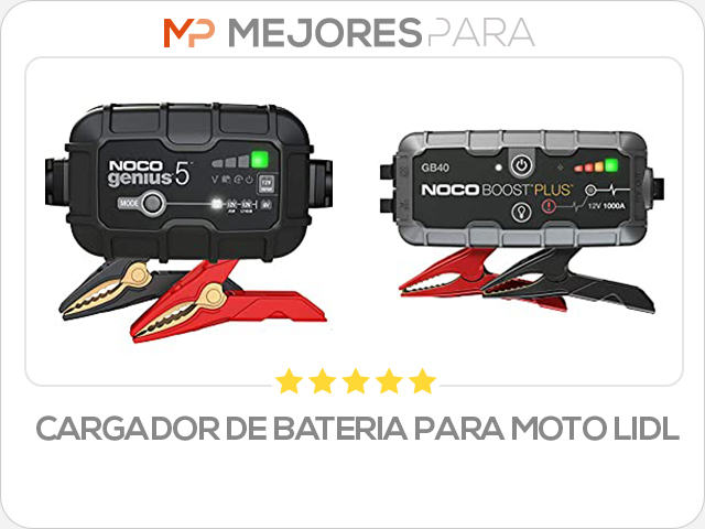 cargador de bateria para moto lidl