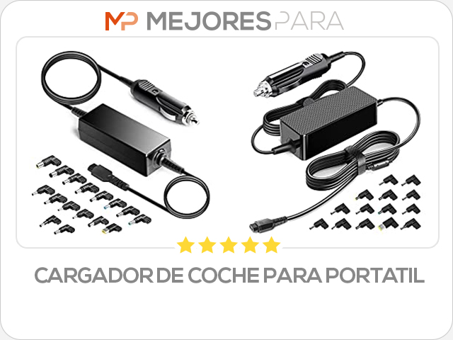 cargador de coche para portatil