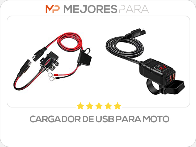 cargador de usb para moto