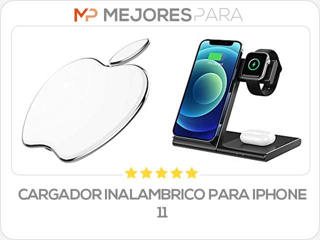 cargador inalambrico para iphone 11