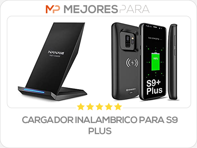 cargador inalambrico para s9 plus