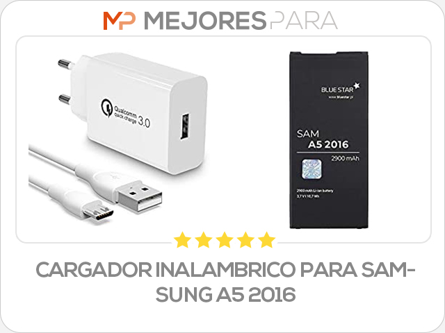 cargador inalambrico para samsung a5 2016