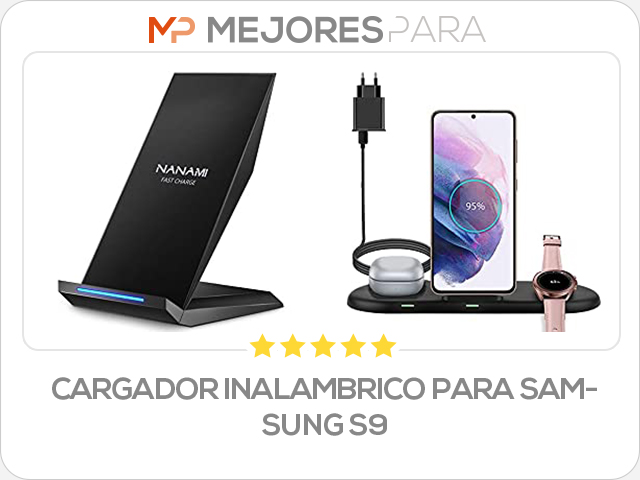 cargador inalambrico para samsung s9