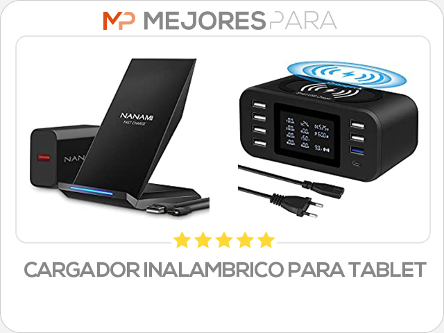 cargador inalambrico para tablet