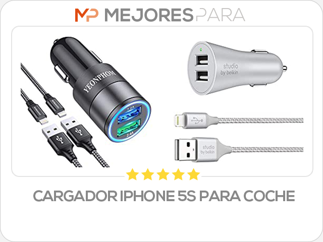 cargador iphone 5s para coche