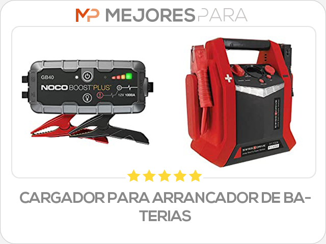 cargador para arrancador de baterias