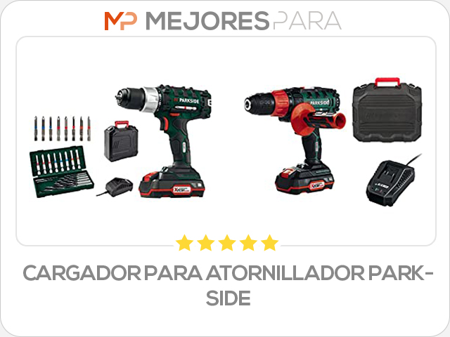 cargador para atornillador parkside