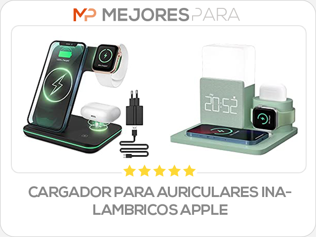 cargador para auriculares inalambricos apple