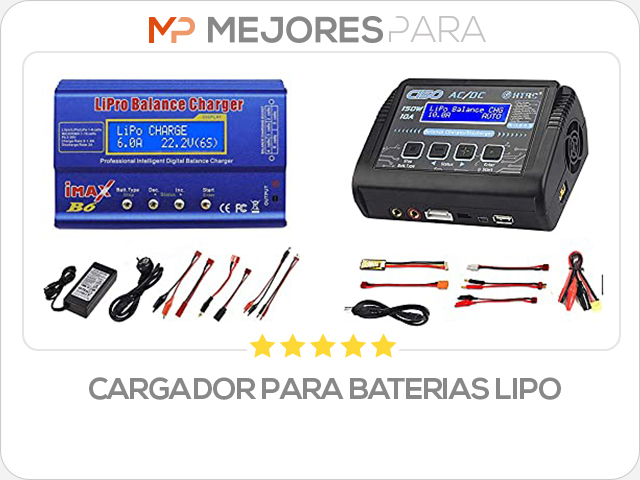 cargador para baterias lipo