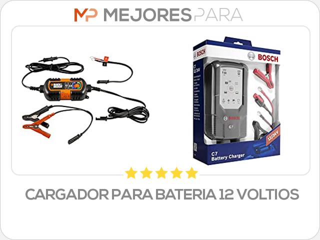 cargador para bateria 12 voltios