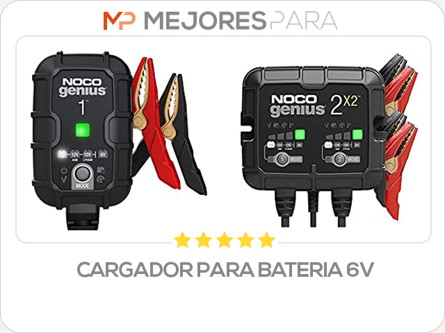 cargador para bateria 6v