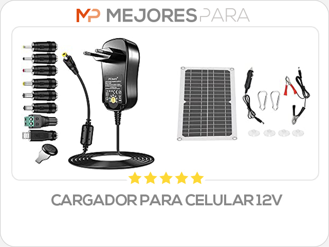 cargador para celular 12v