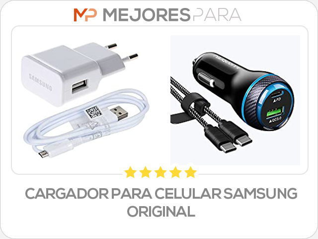 cargador para celular samsung original