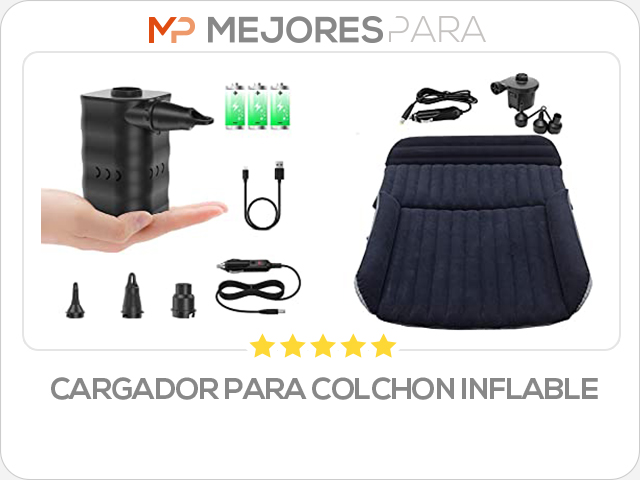 cargador para colchon inflable