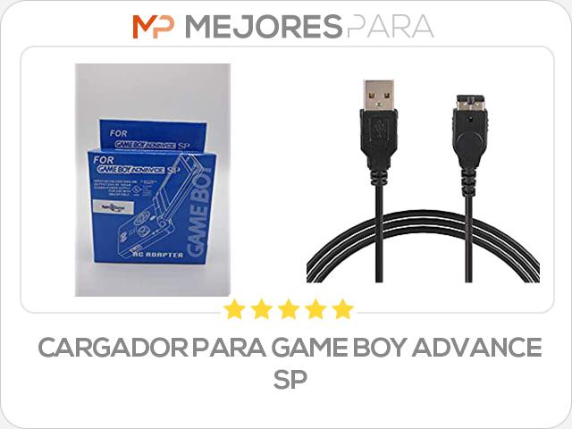 cargador para game boy advance sp