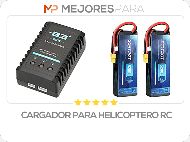 cargador para helicoptero rc