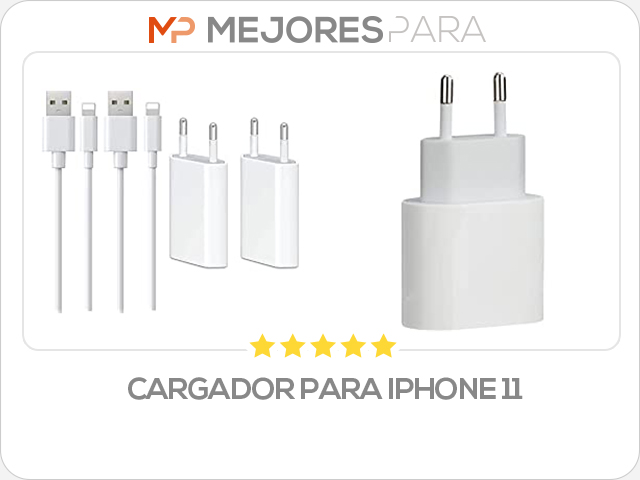 cargador para iphone 11