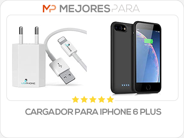 cargador para iphone 6 plus