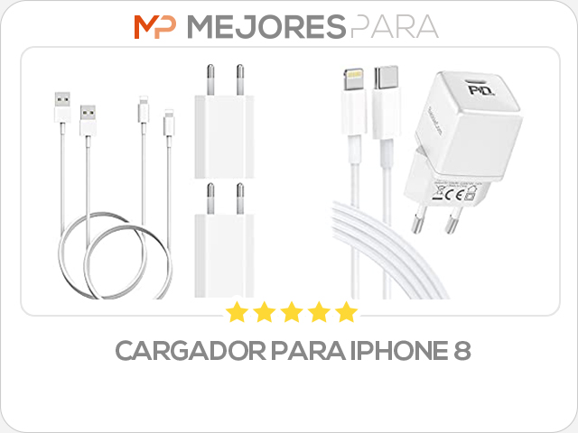 cargador para iphone 8